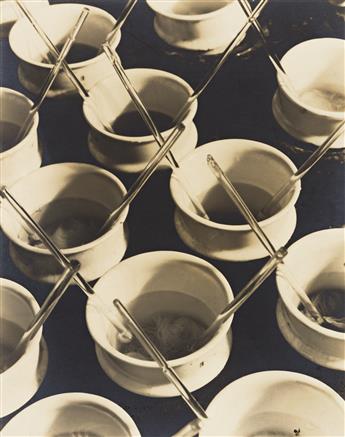 WENDELL MACRAE (1896-1980) Row of Empty Stools and Typewriters * Dupont Dyes.